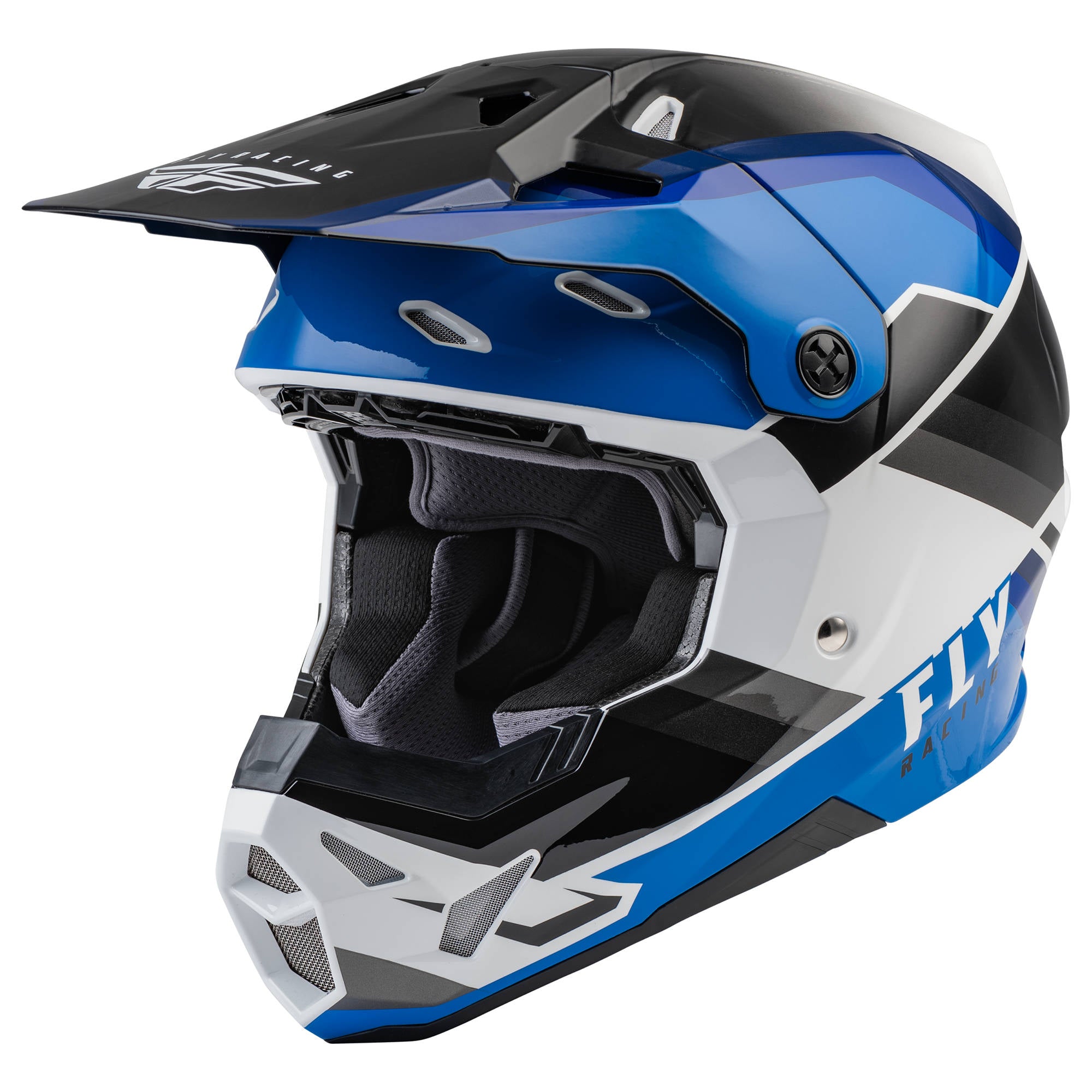 Fly Formula CP Rush Helmet - Black / Blue / White