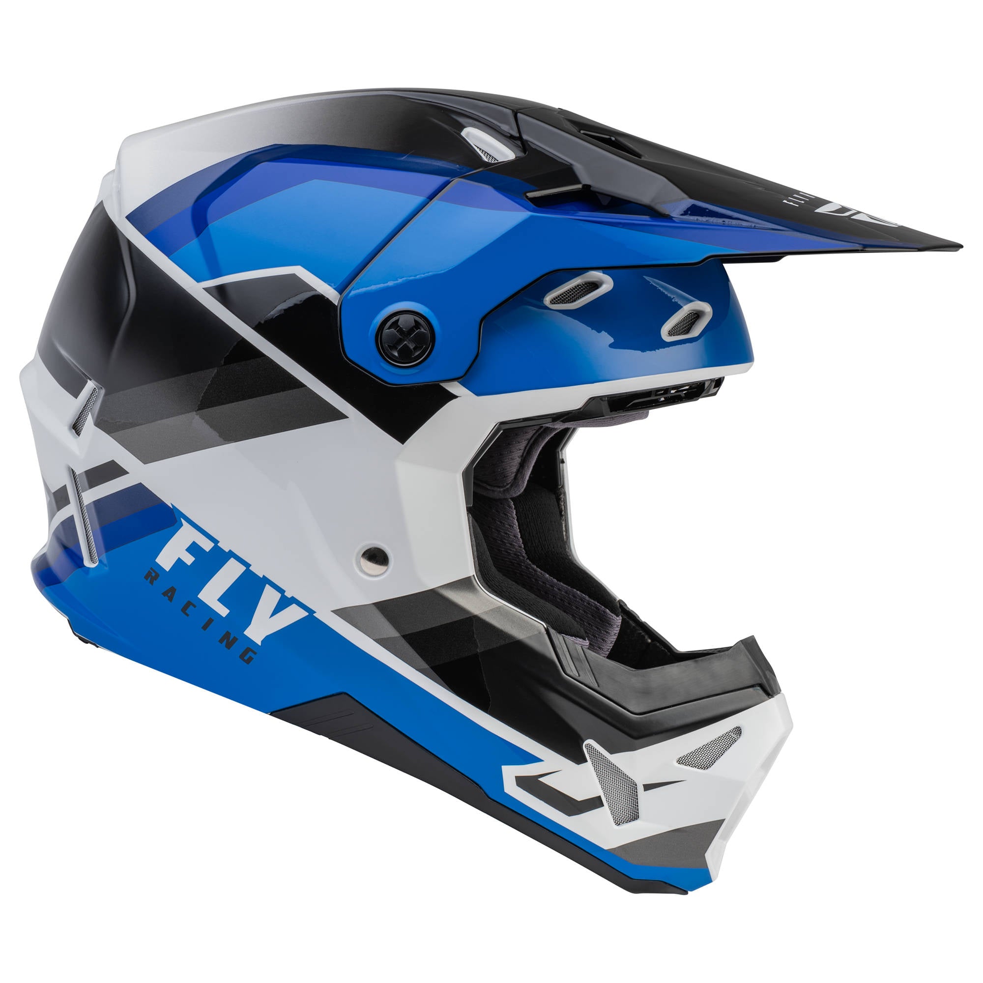 Fly Formula CP Rush Helmet - Black / Blue / White