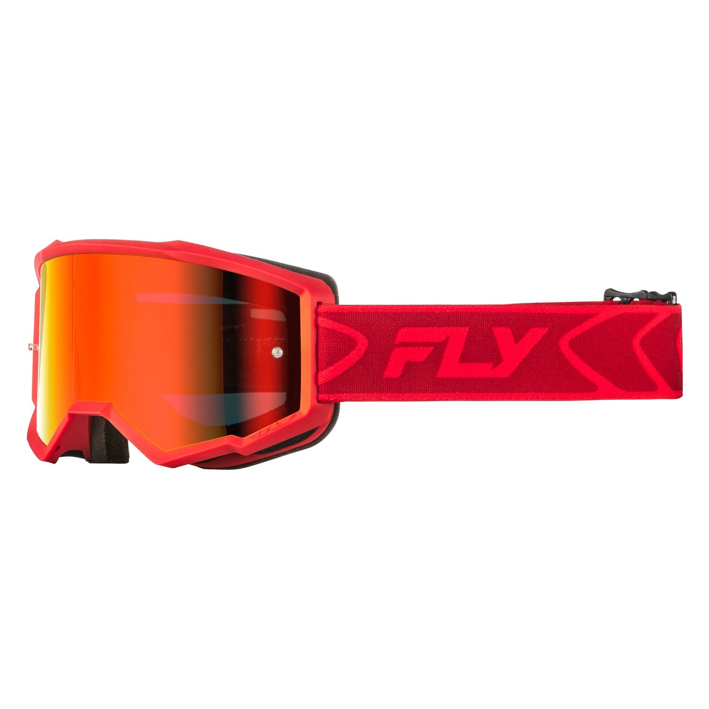 Fly Zone Goggles - Red / Crimson W / Red Mirror / Smoke Lens