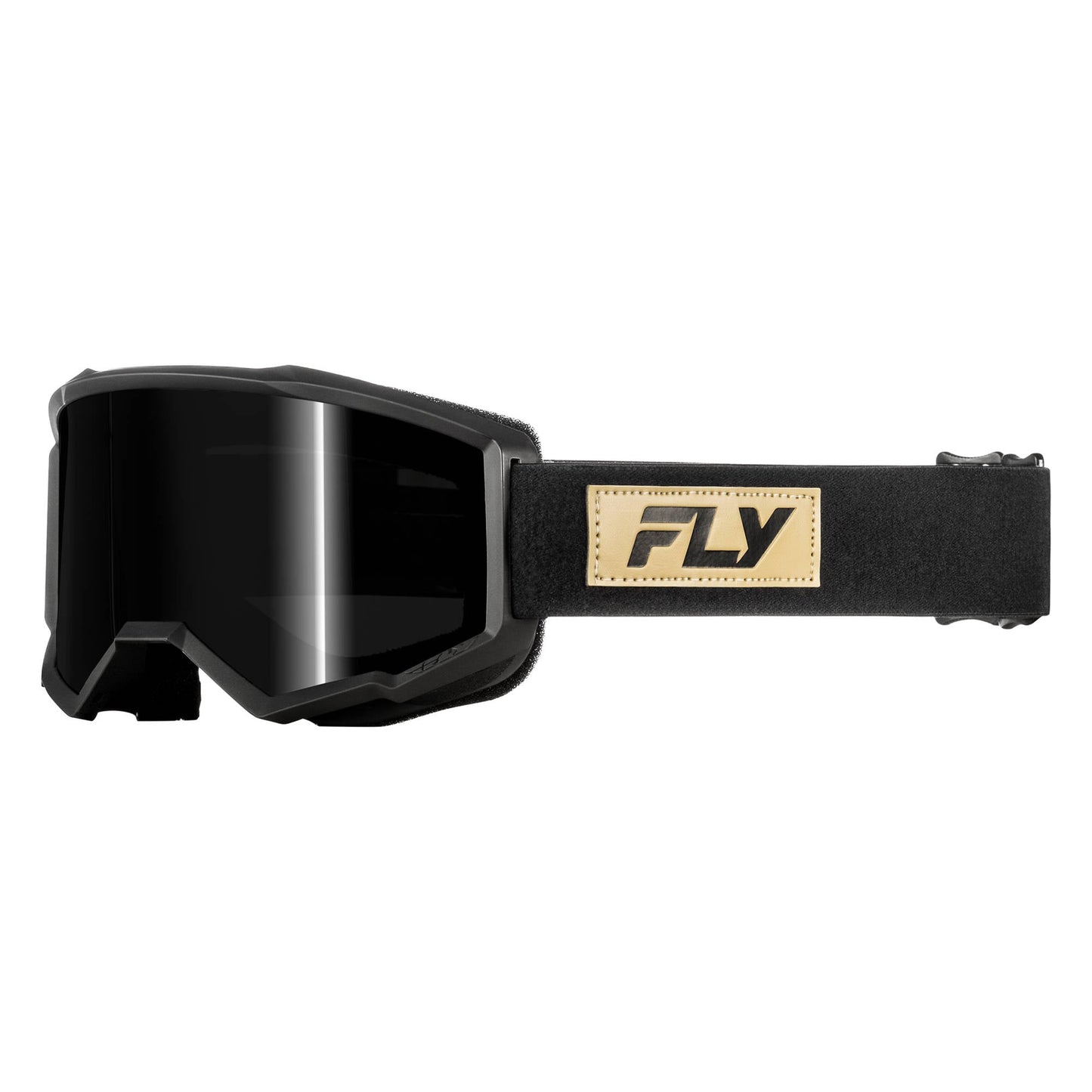 Fly Focus Sand Goggles - Black / Tan W / Dark Smoke Lens