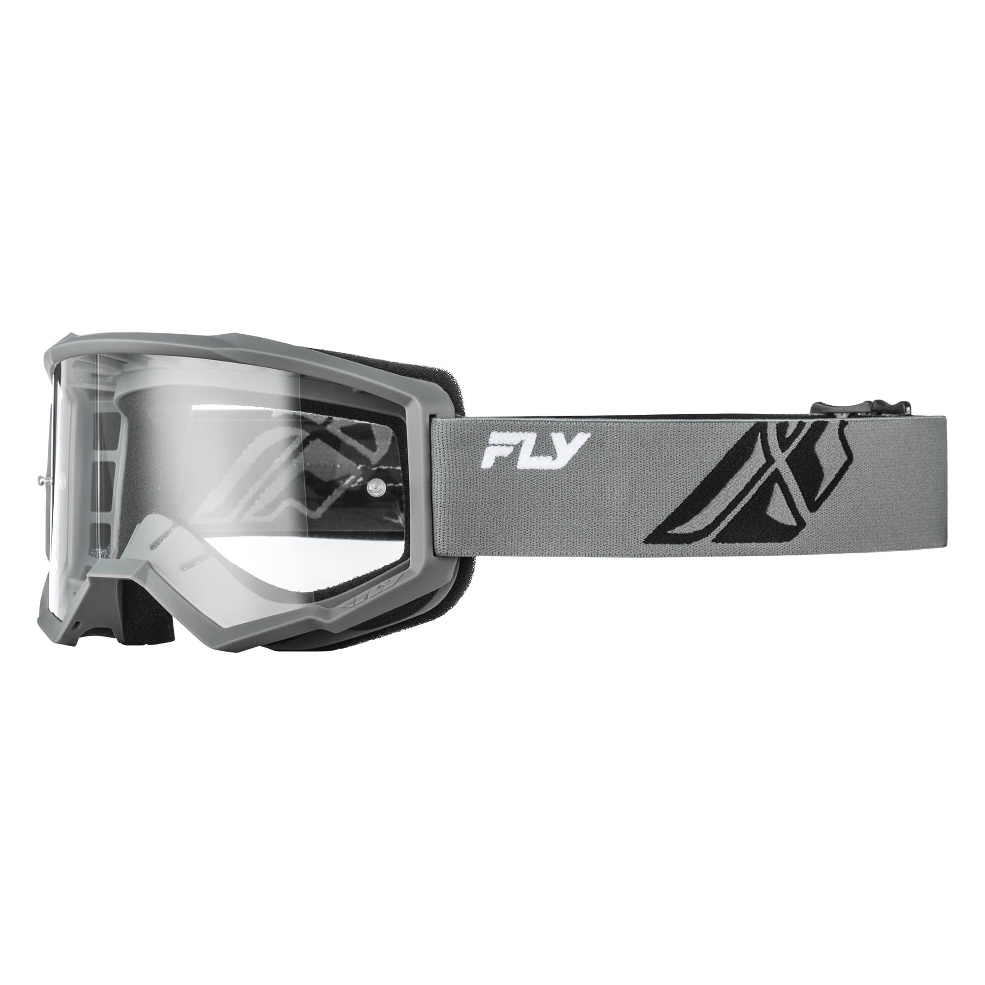 Fly Focus Goggles - Grey / Black W / Clear Lens