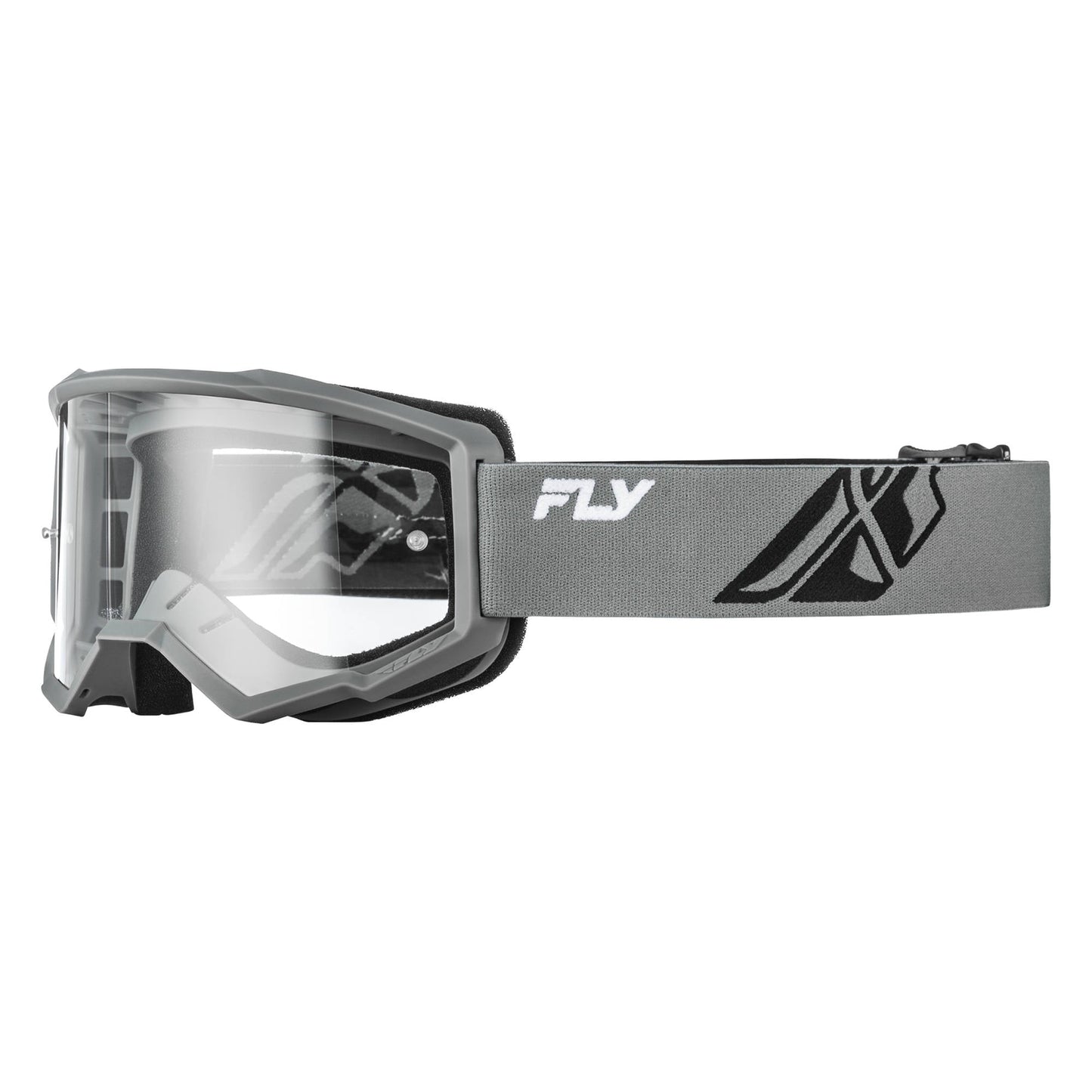 Fly Focus Goggles - Grey / Black W / Clear Lens