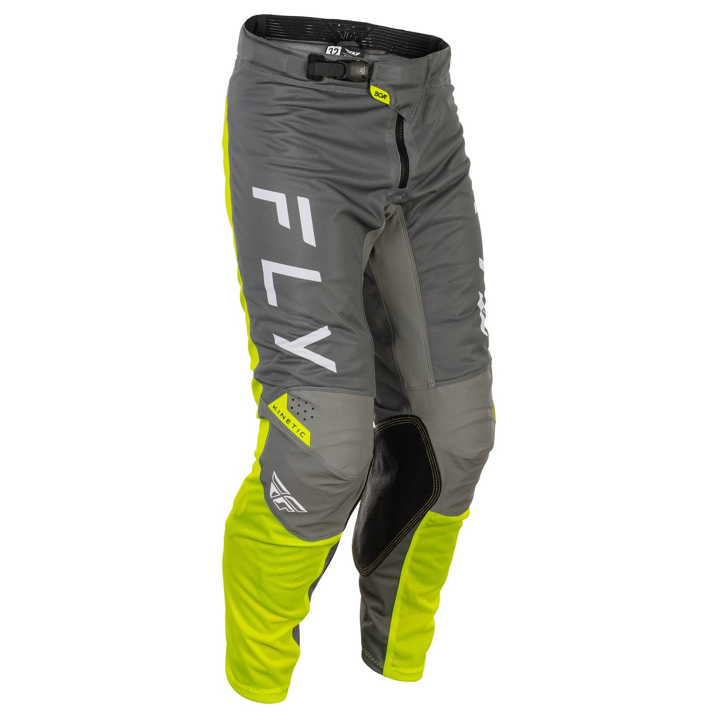 Fly Kinetic 2025 Mesh Center Pants - Grey / White / Hi-Vis