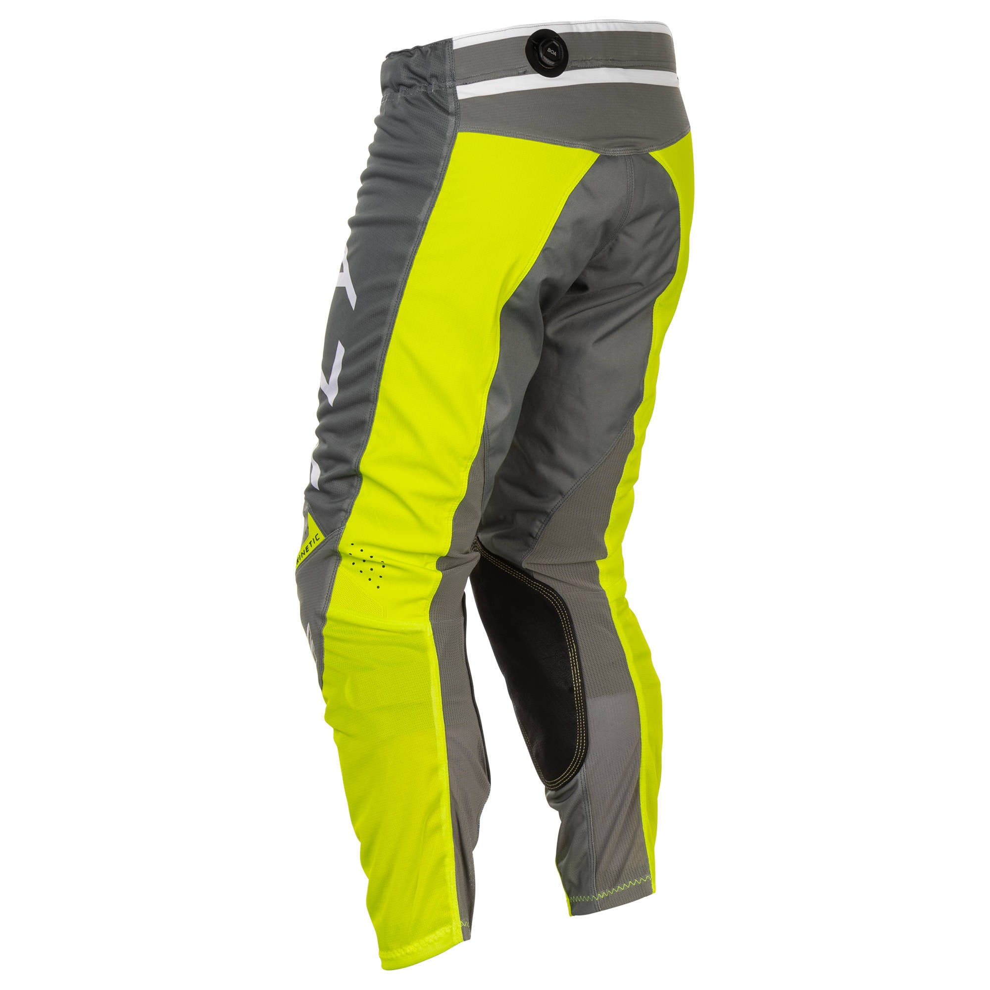 Fly Kinetic 2025 Mesh Center Pants - Grey / White / Hi-Vis