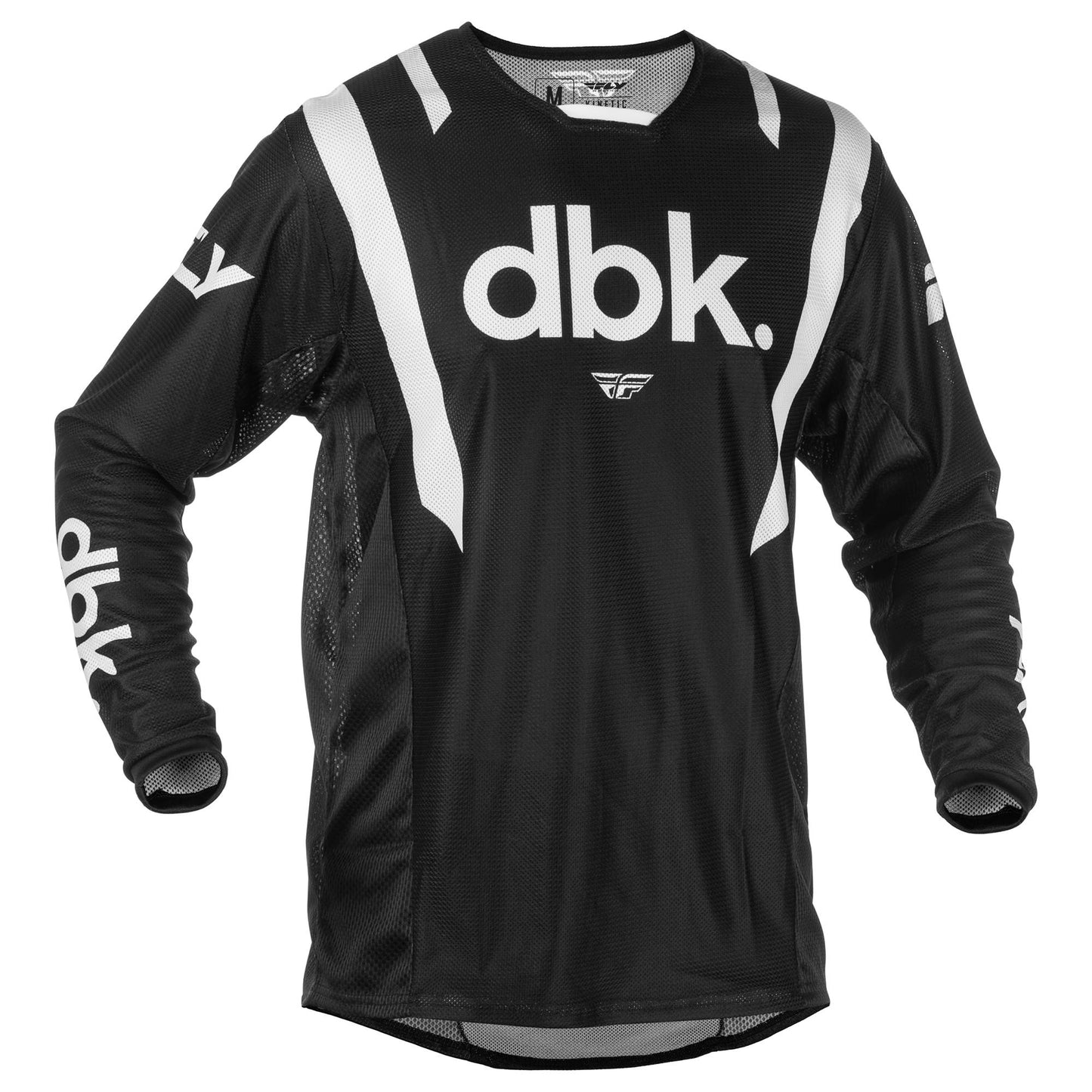 Fly Kinetic Mesh DBK Jersey - Black / White