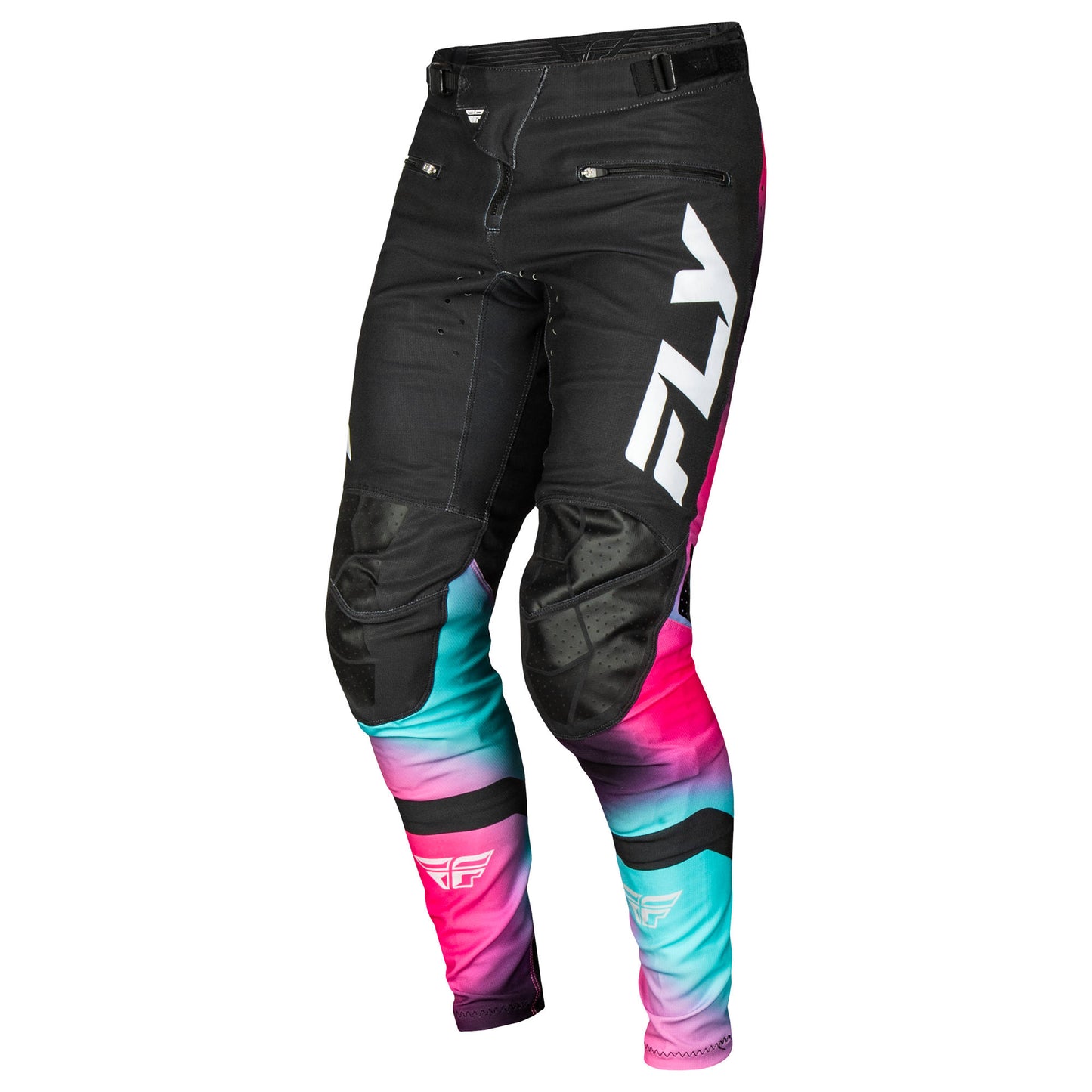 Fly Rayce Pants - Fuschia / Black / Teal