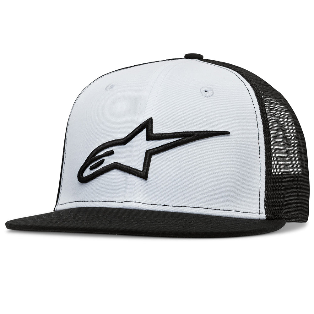 ALPINESTARS CORP TRUCKER WHITE / BLACK