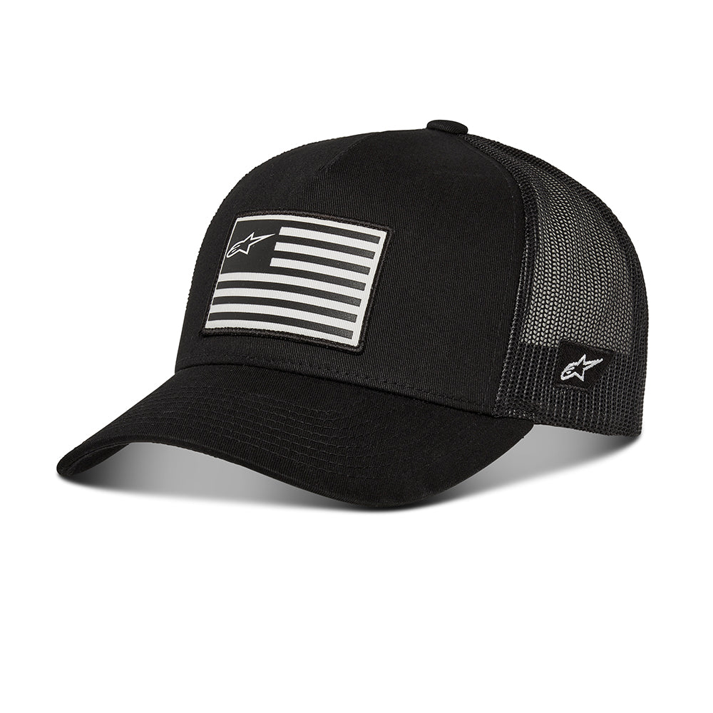 Alpinestars Flag Snapback Hat - Military / Black