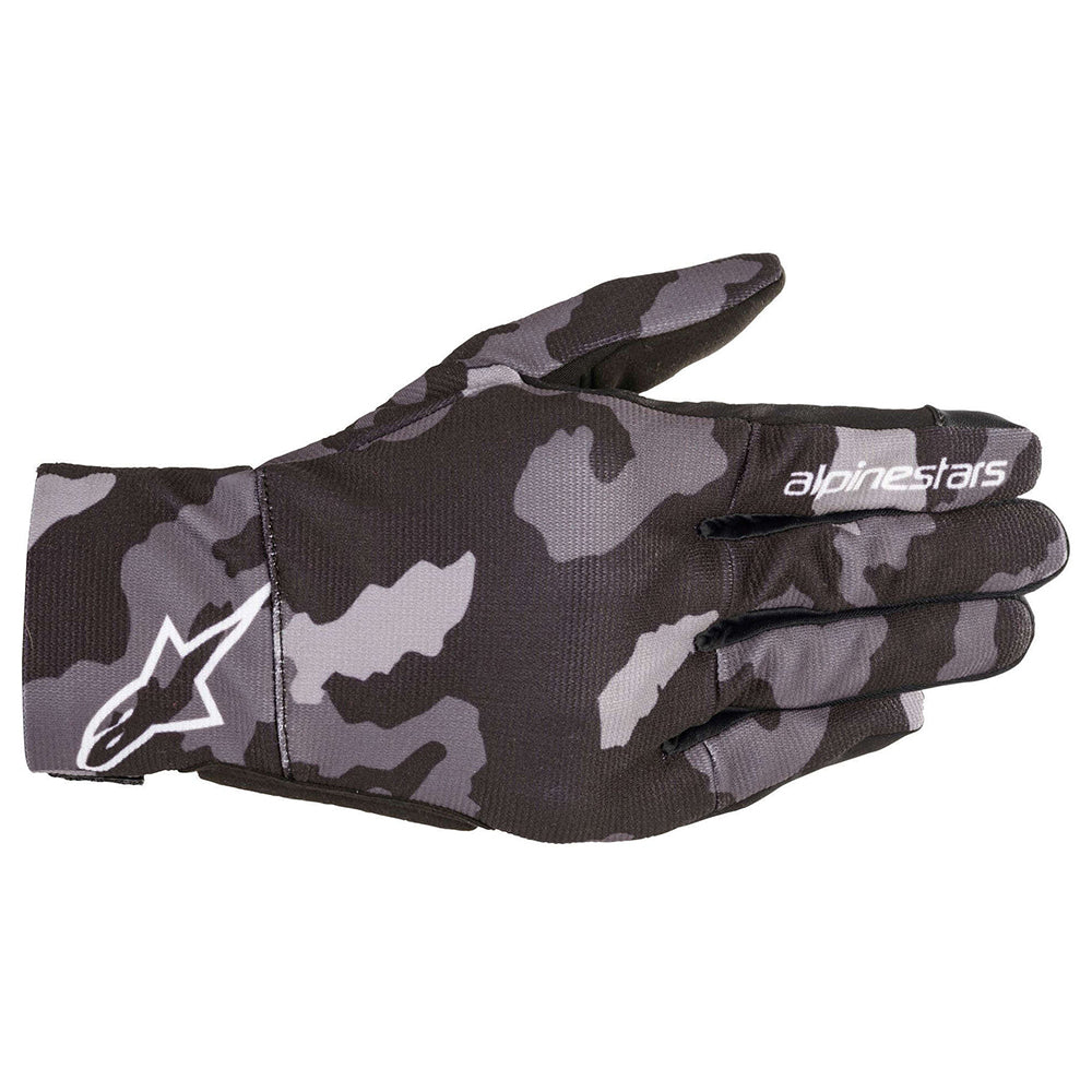 Alpinestars Reef Gloves - Black / Grey Camo