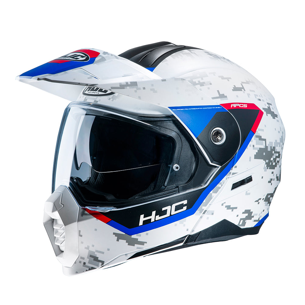 HJC C80 Bult MC21SF - White Red Blue
