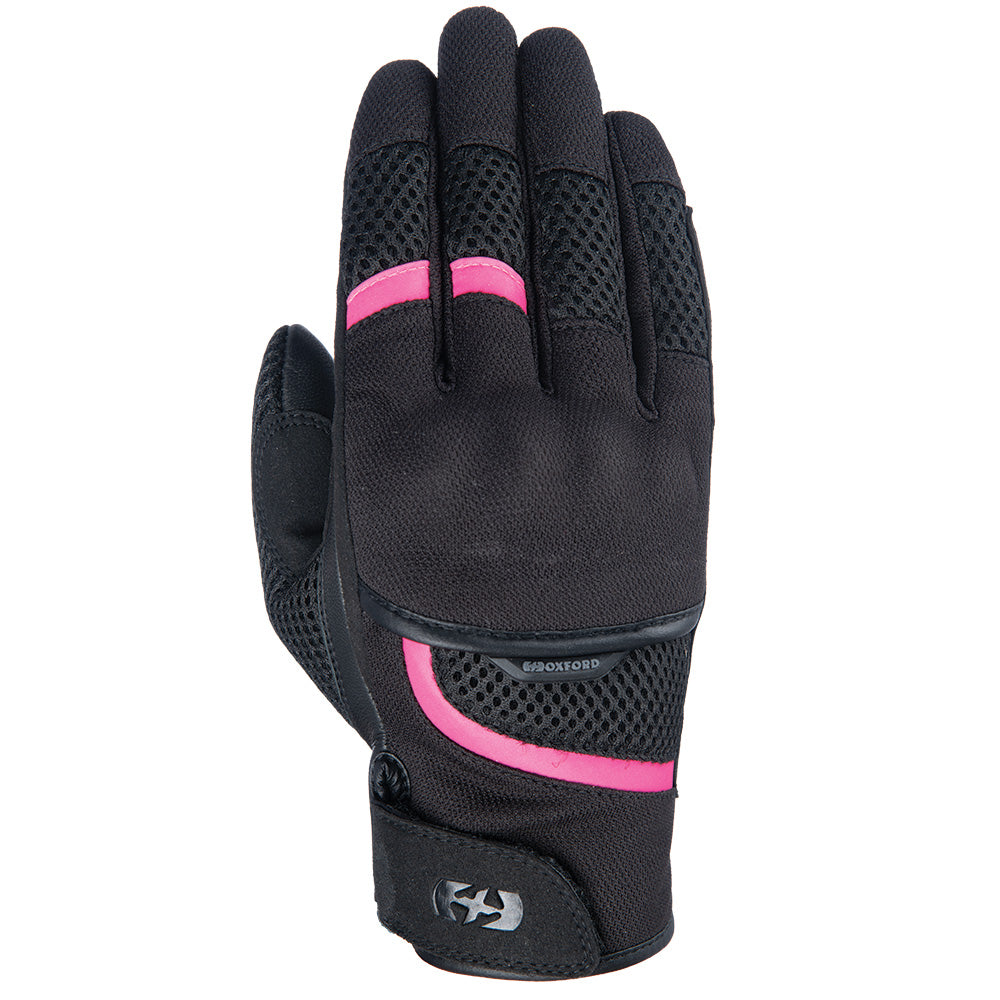 Oxford Brisbane Ladies Gloves - Black / Pink