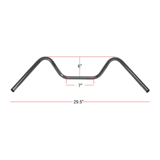 Hi Level Handlebar 7 / 8" Chrome Pull Back 6" Rise