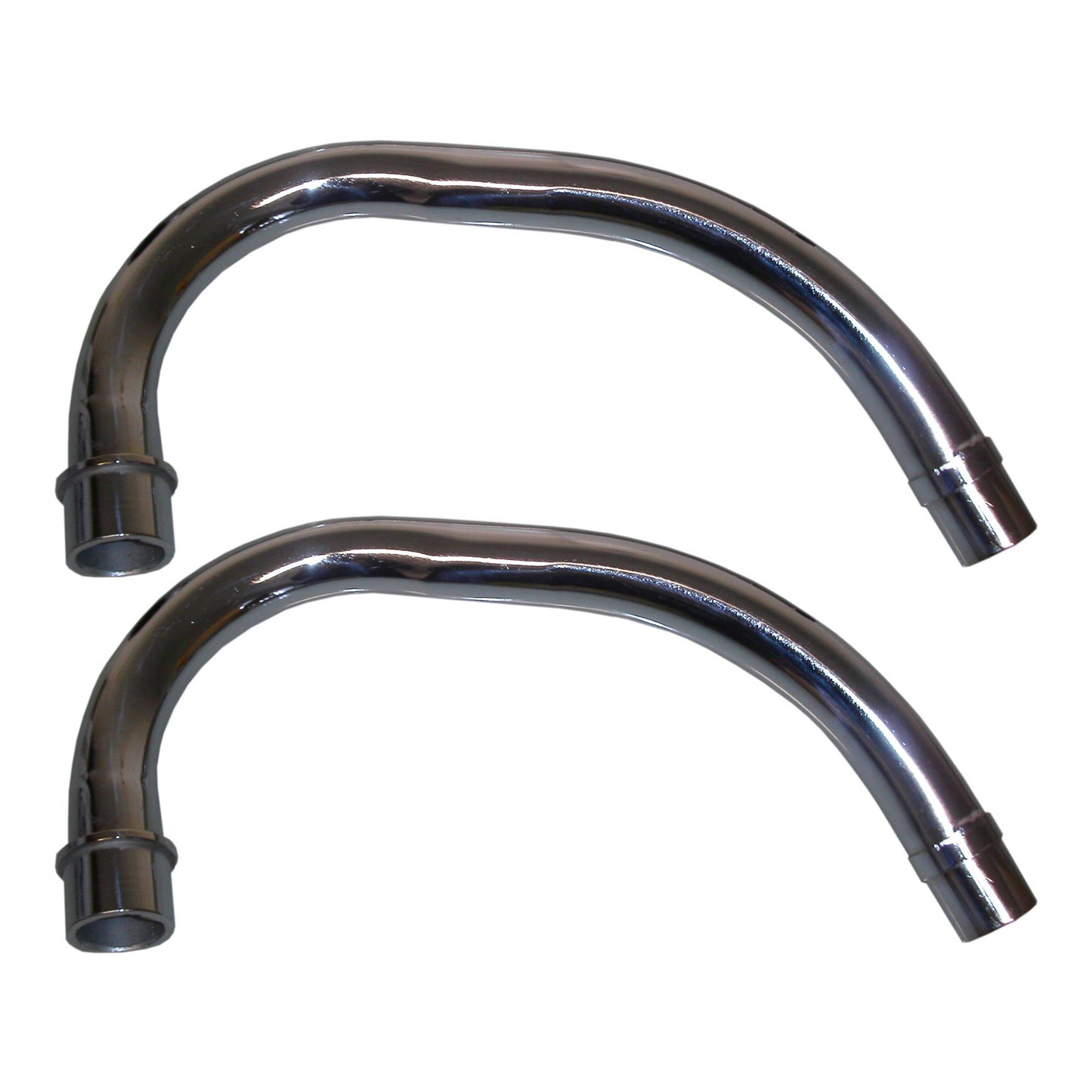Hi Level Exhaust / Downpipe CB125TD Right Hand