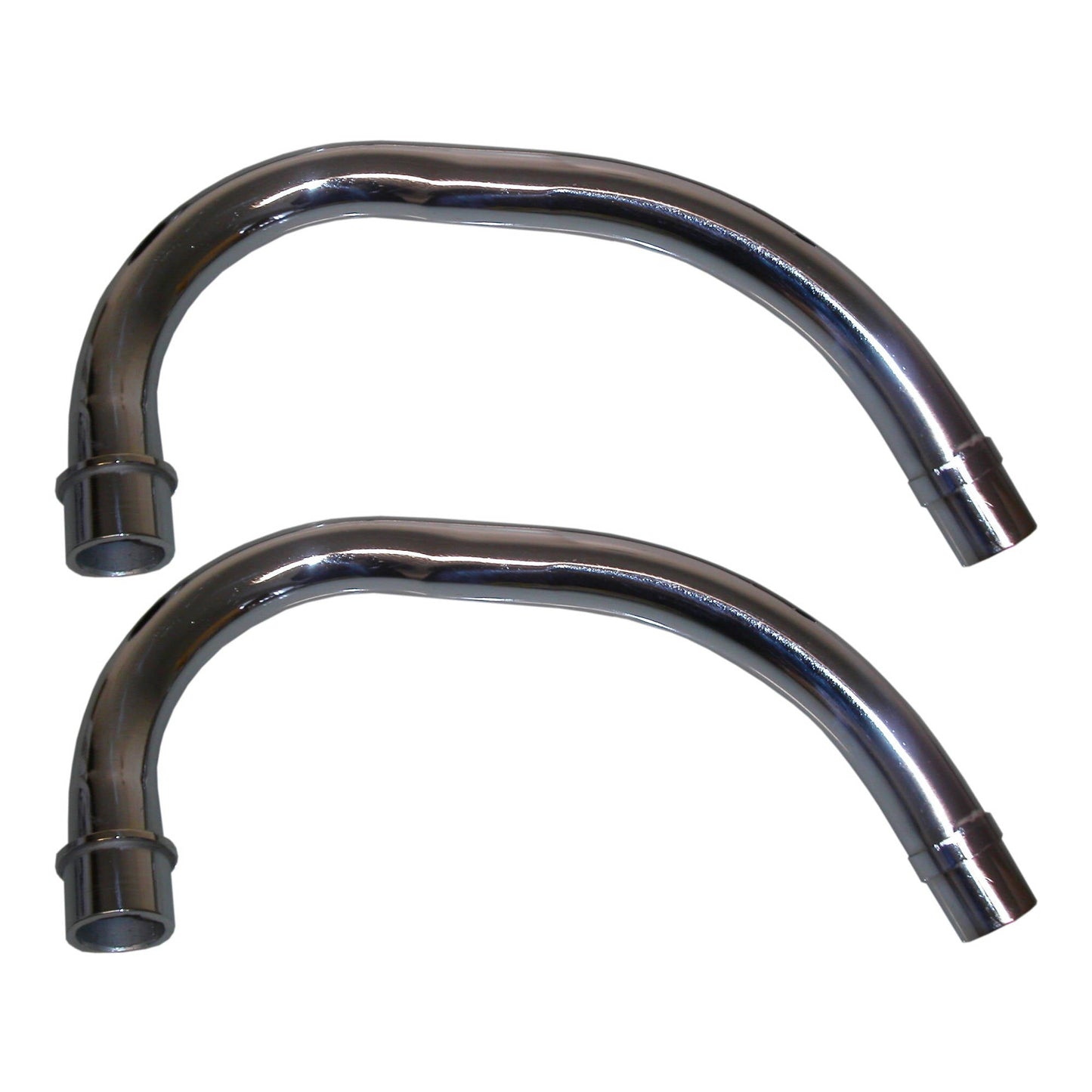 Hi Level Exhaust / Downpipe CB125TD Right Hand