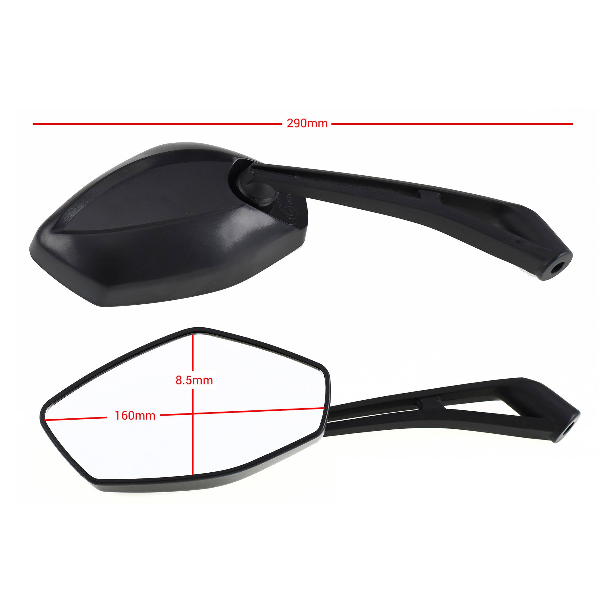 Hi Level Mirrors Universal fit / Kyoto Style