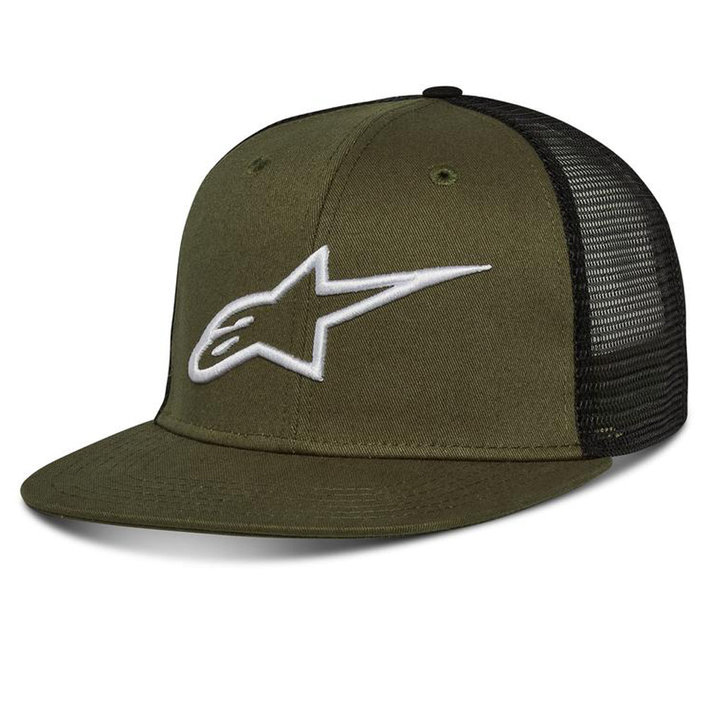 Alpinestars Corp Trucker Cap  - Military / Black