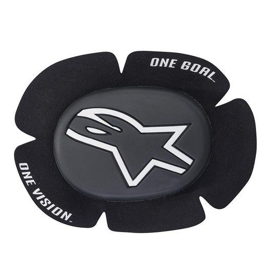 Alpinestars GP Sport Evo Knee Slider - Black / White