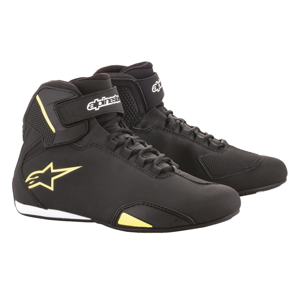 Alpinestars Sektor Shoes - Black/Fluo