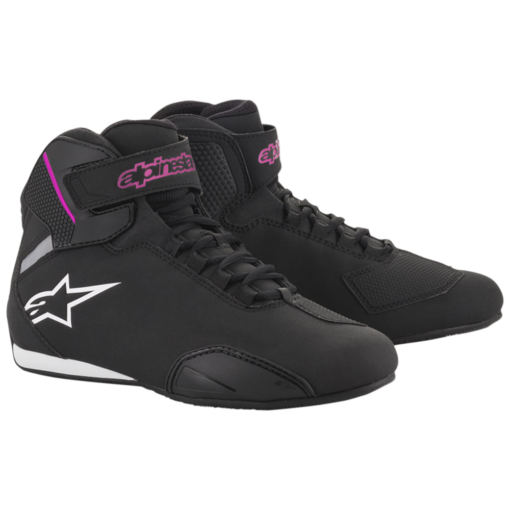 Alpinestars Stella Sektor Shoes - Black / Fuschsia