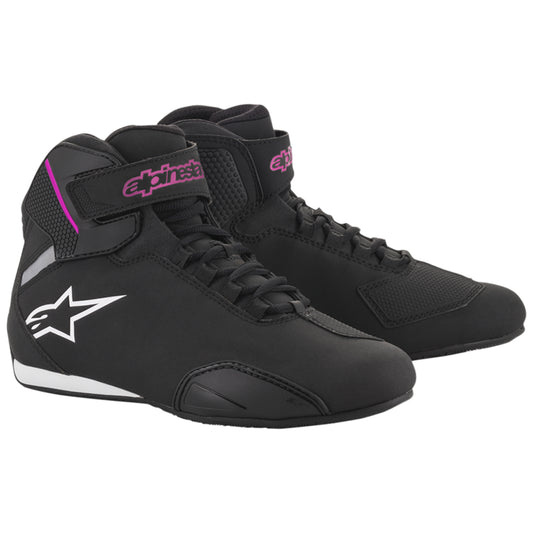 Alpinestars Stella Sektor Shoes - Black / Fuschsia