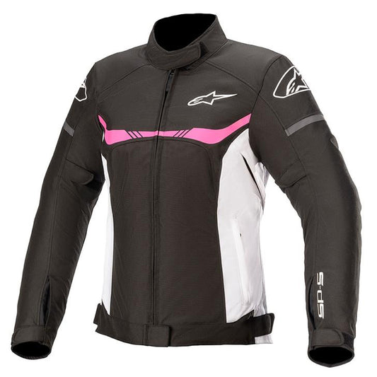 Alpinestars Stella T-SPS Waterproof Jacket - Black / White / Fuchsia