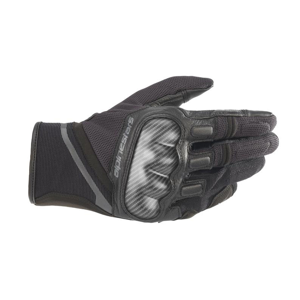 Alpinestars Chrome Short Gloves - Black / Tar / Grey
