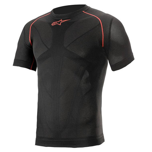 Alpinestars Ride Tech V2 Top Short Sleeve Summer - Black / Red