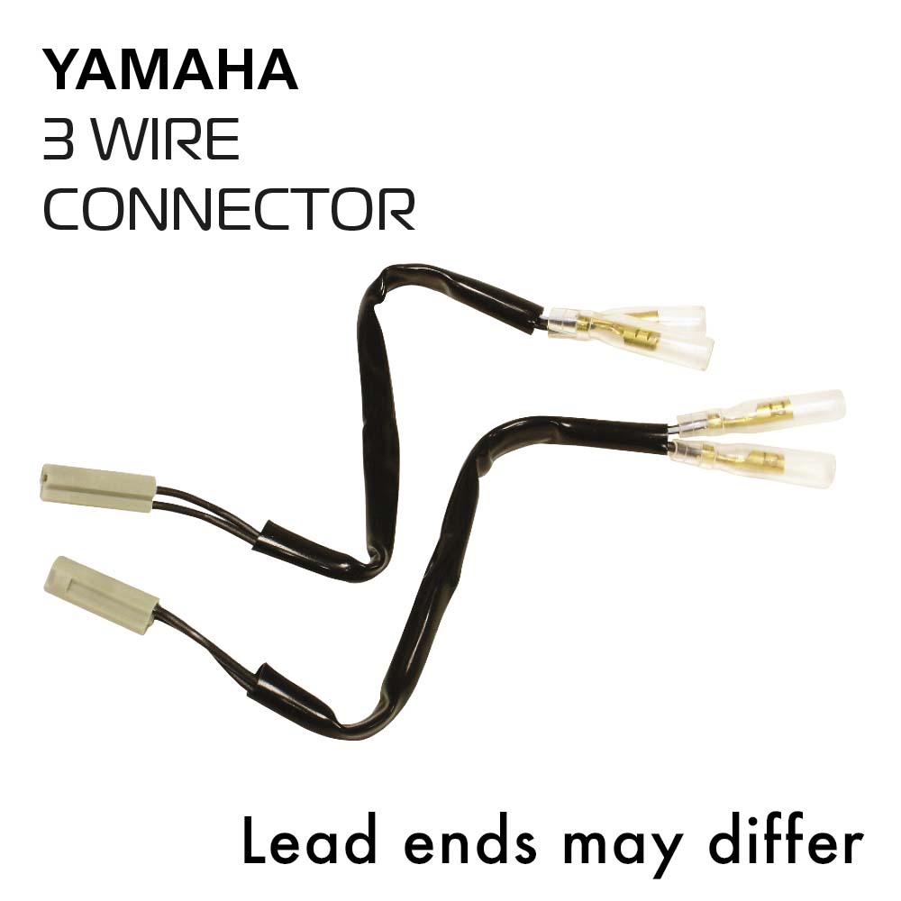 Oxford Indicator Leads Yamaha 3 wire connector w / day light function
