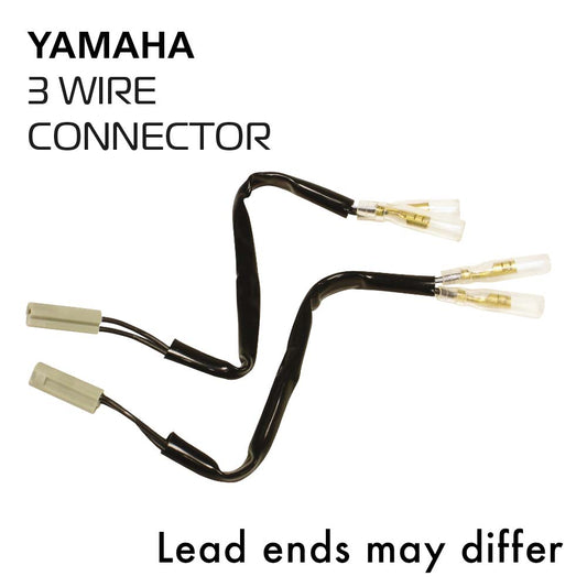 Oxford Indicator Leads Yamaha 3 wire connector w / day light function
