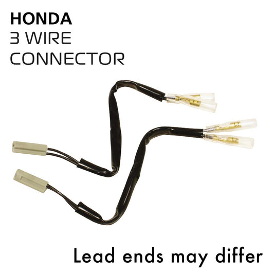 Oxford Indicator Leads Honda 3 wire connector