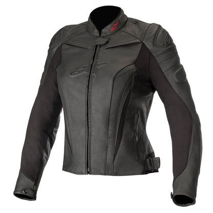 Alpinestars Stella GP Plus R V3 Ladies Leather Jacket - Black / Black