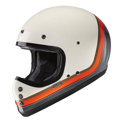 HJC V60 Scoby MC7 - Brown / Orange / White