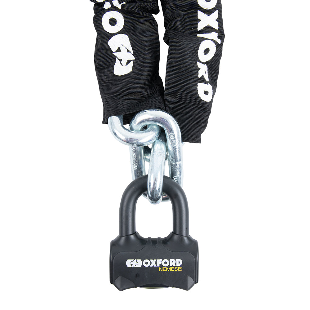 Oxford Nemesis Chain Lock 16mm x 1.5m