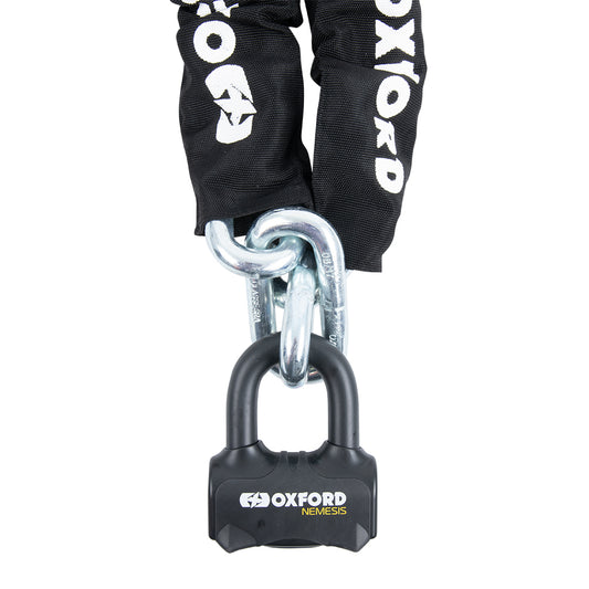 Oxford Nemesis Chain Lock 16mm x 1.5m