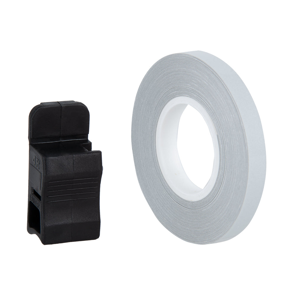 Oxford Wheel Stripes Reflect White + App 7mmx6m