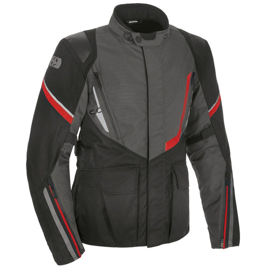Oxford Montreal 4.0 MS Dry2Dry Jacket Black/Grey/Red