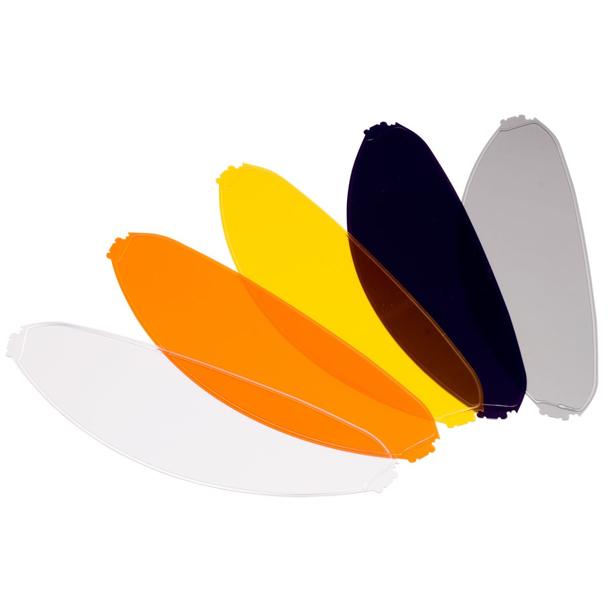 HJC HJ-20 Pinlock Amber Race Visor RPHA