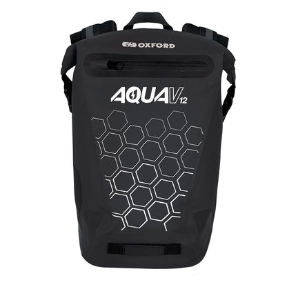 Oxford Aqua V 12 Backpack - Black