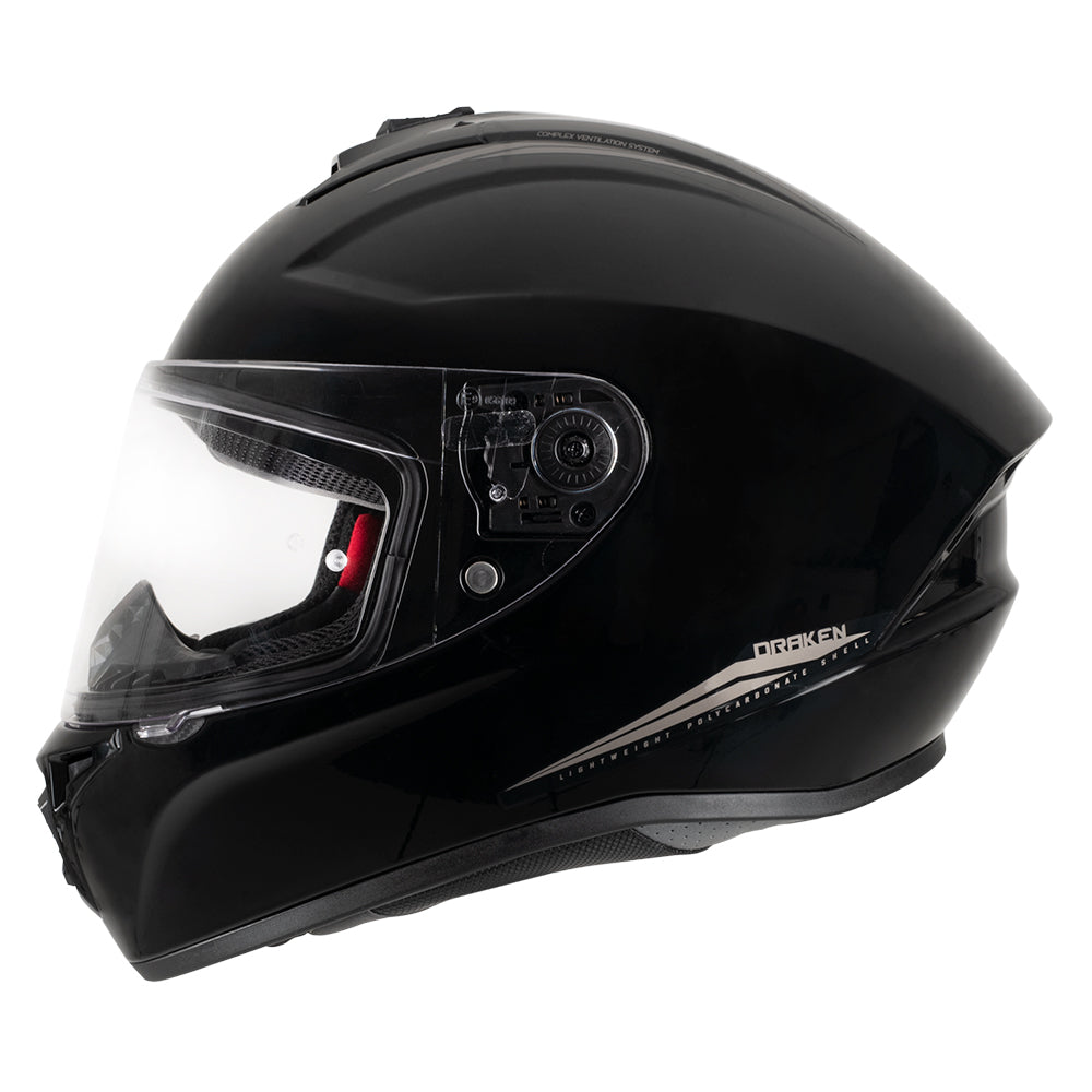 MT Draken Gloss - Black DD Chinstrap