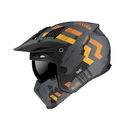 MT Streetfighter Skull A12 Matt - Grey