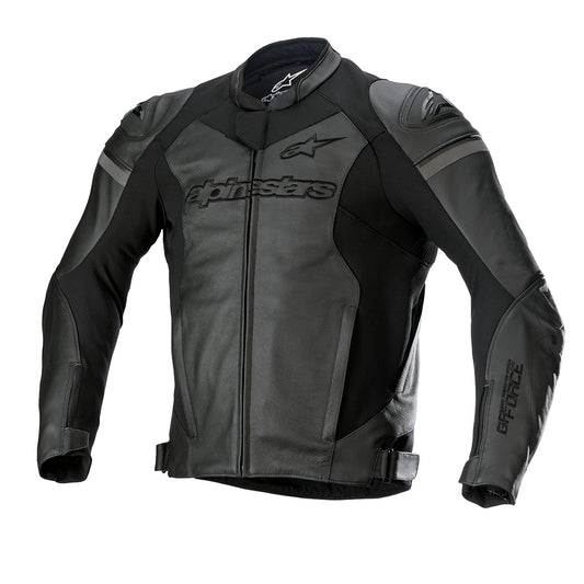 Alpinestars GP Force Leather Jacket - Black / Black