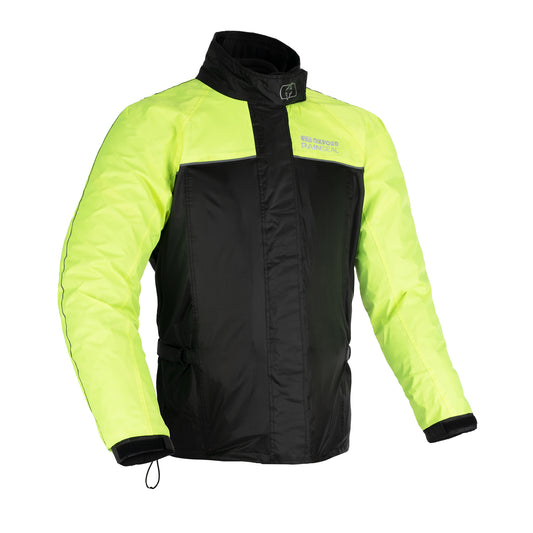 Oxford Rainseal Over Jacket Black / Fluo
