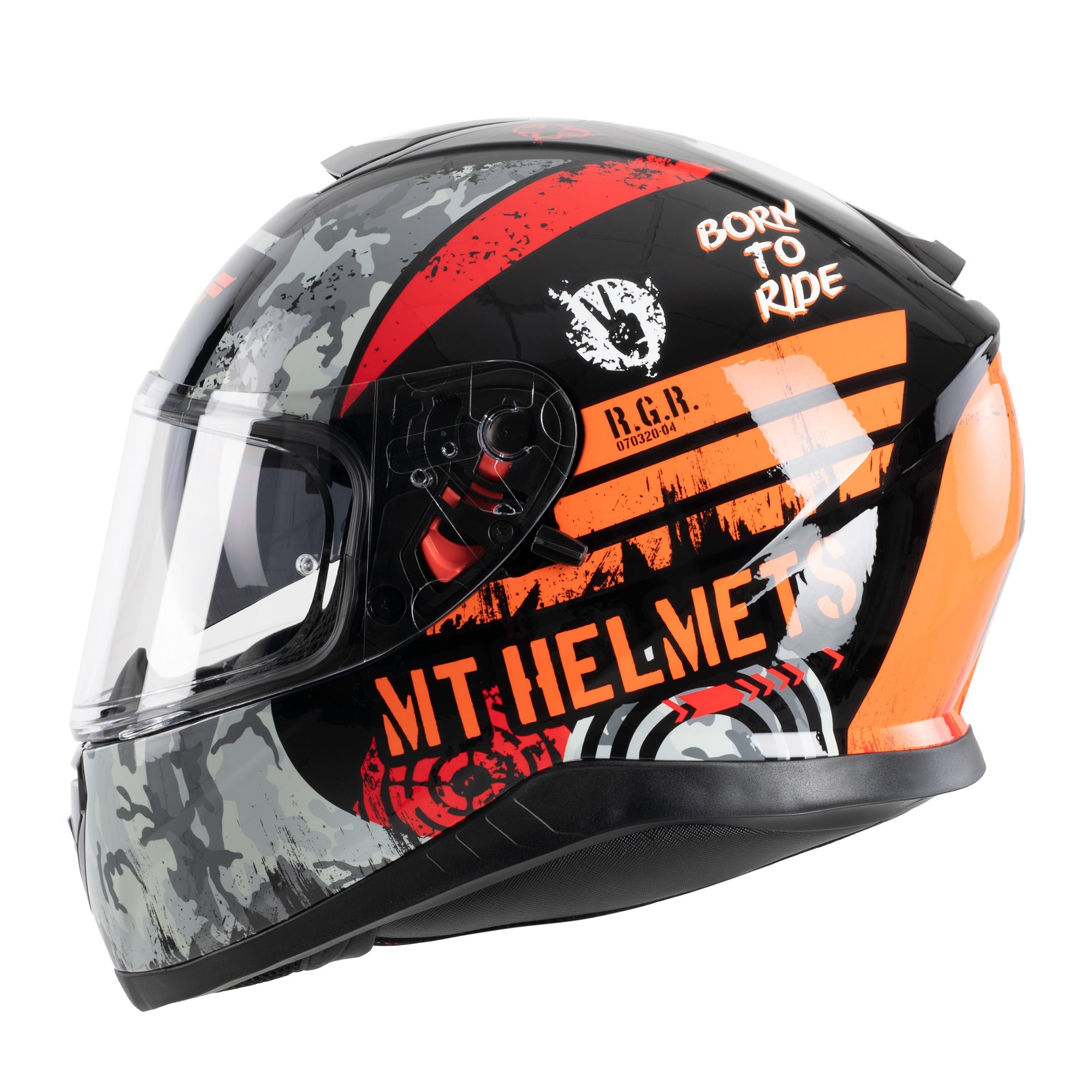 Mt Thunder 3 Sniper Gloss - Black / Orange