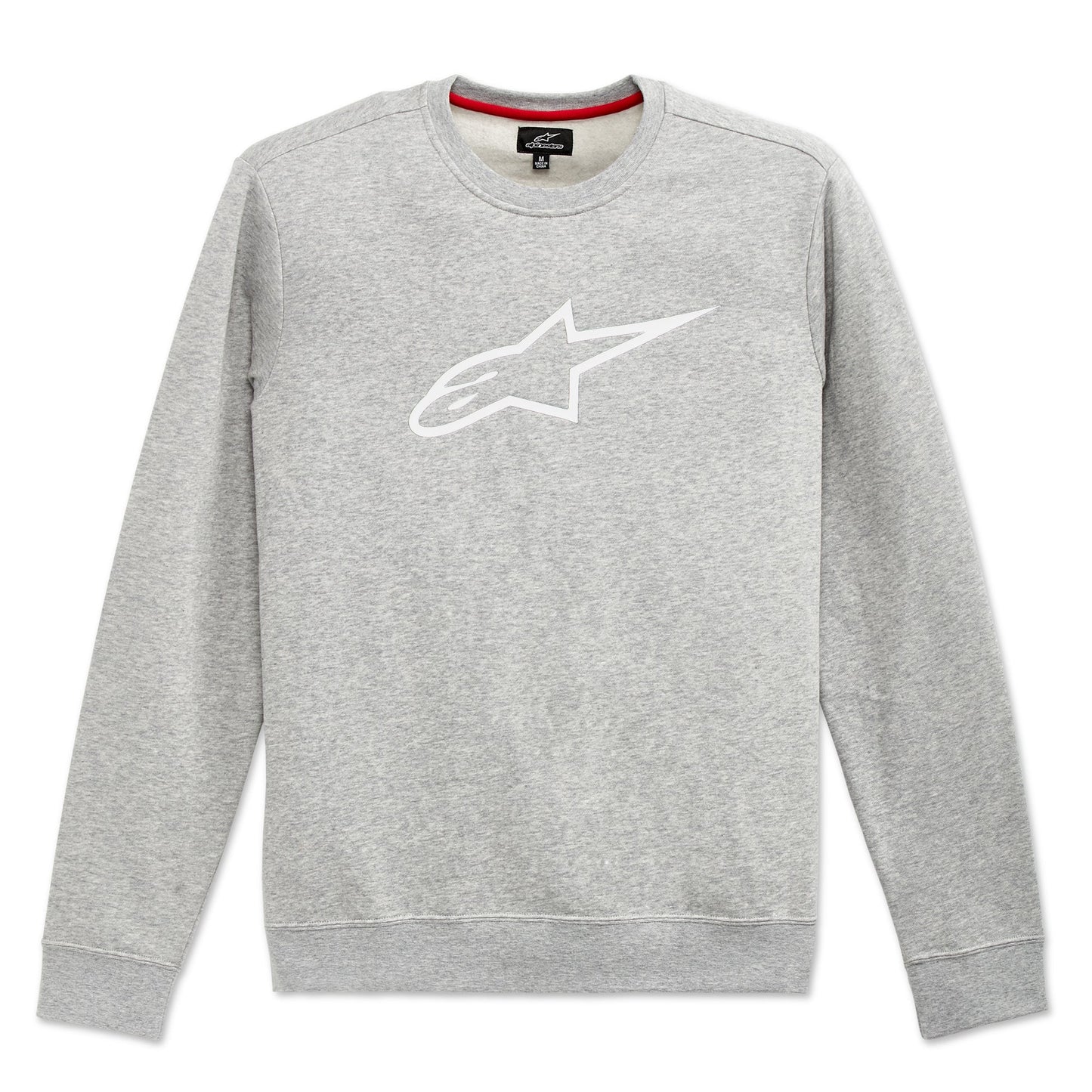 Alpinestars Ageless Crew Fleece - Grey / Heather / White