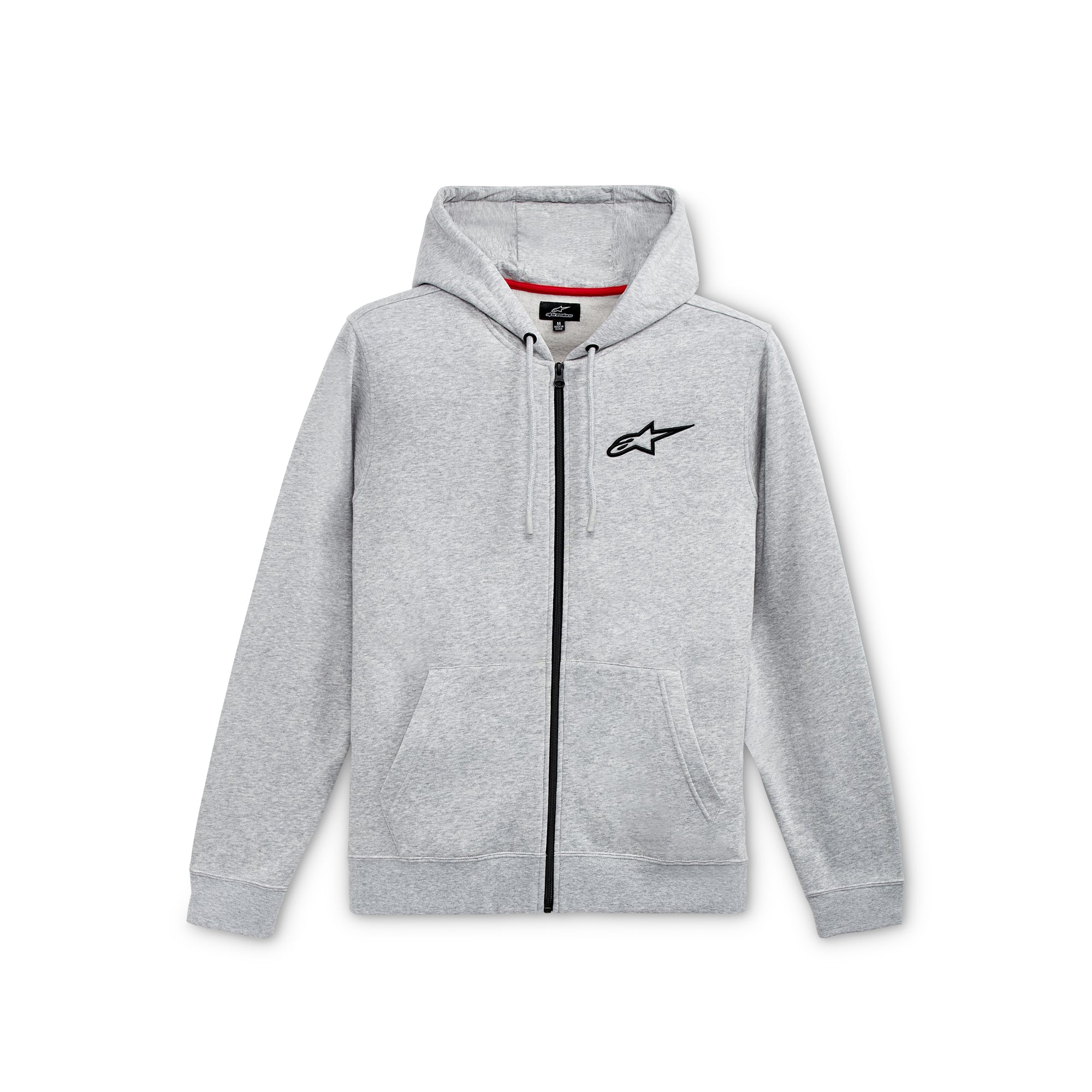 Alpinestars Ageless Chest Hoodie - Grey Heather Black