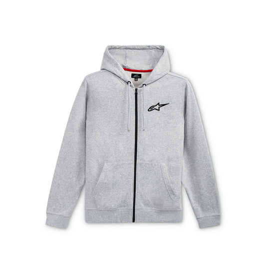 Alpinestars Ageless Chest Hoodie - Grey Heather Black
