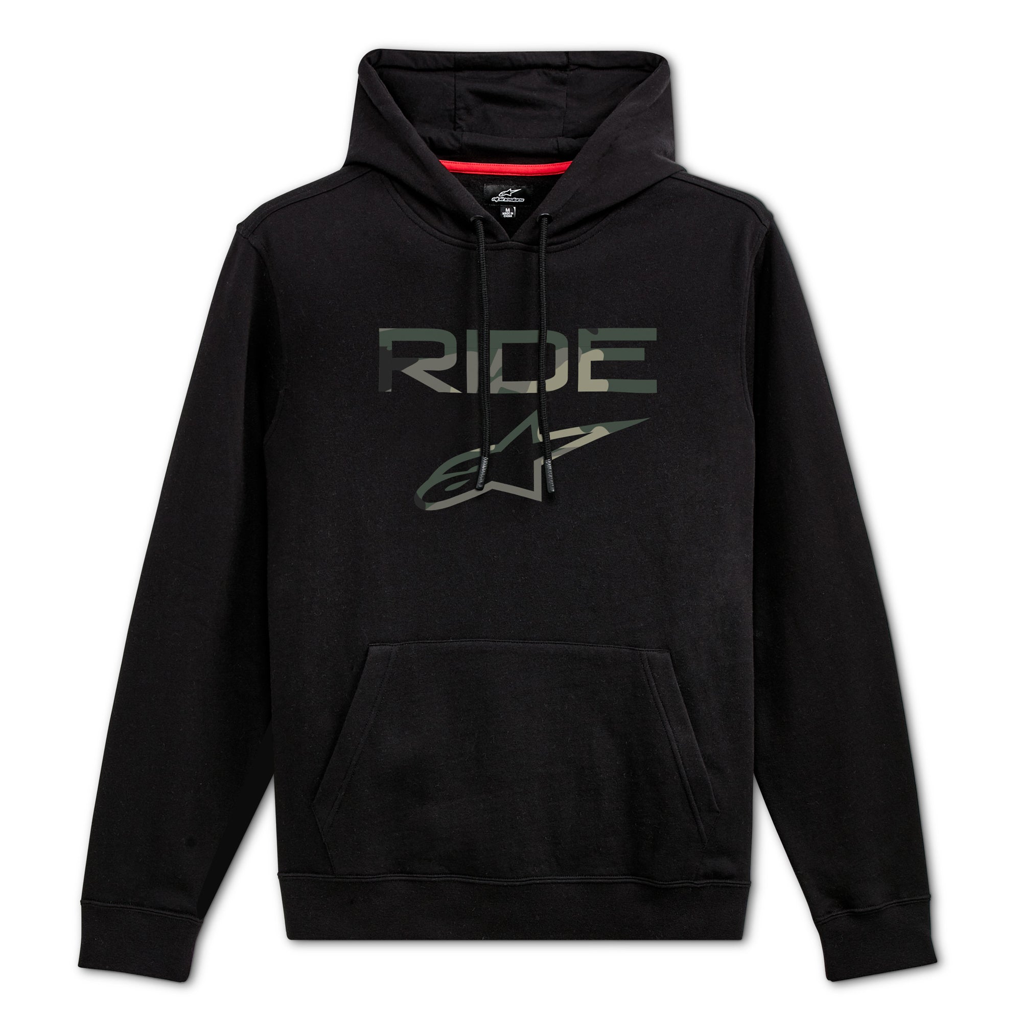 Ride 2.0 Camo Hoodie Black