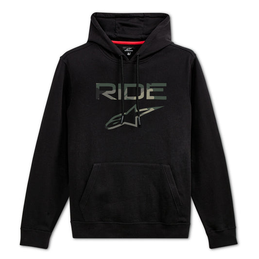 Ride 2.0 Camo Hoodie Black