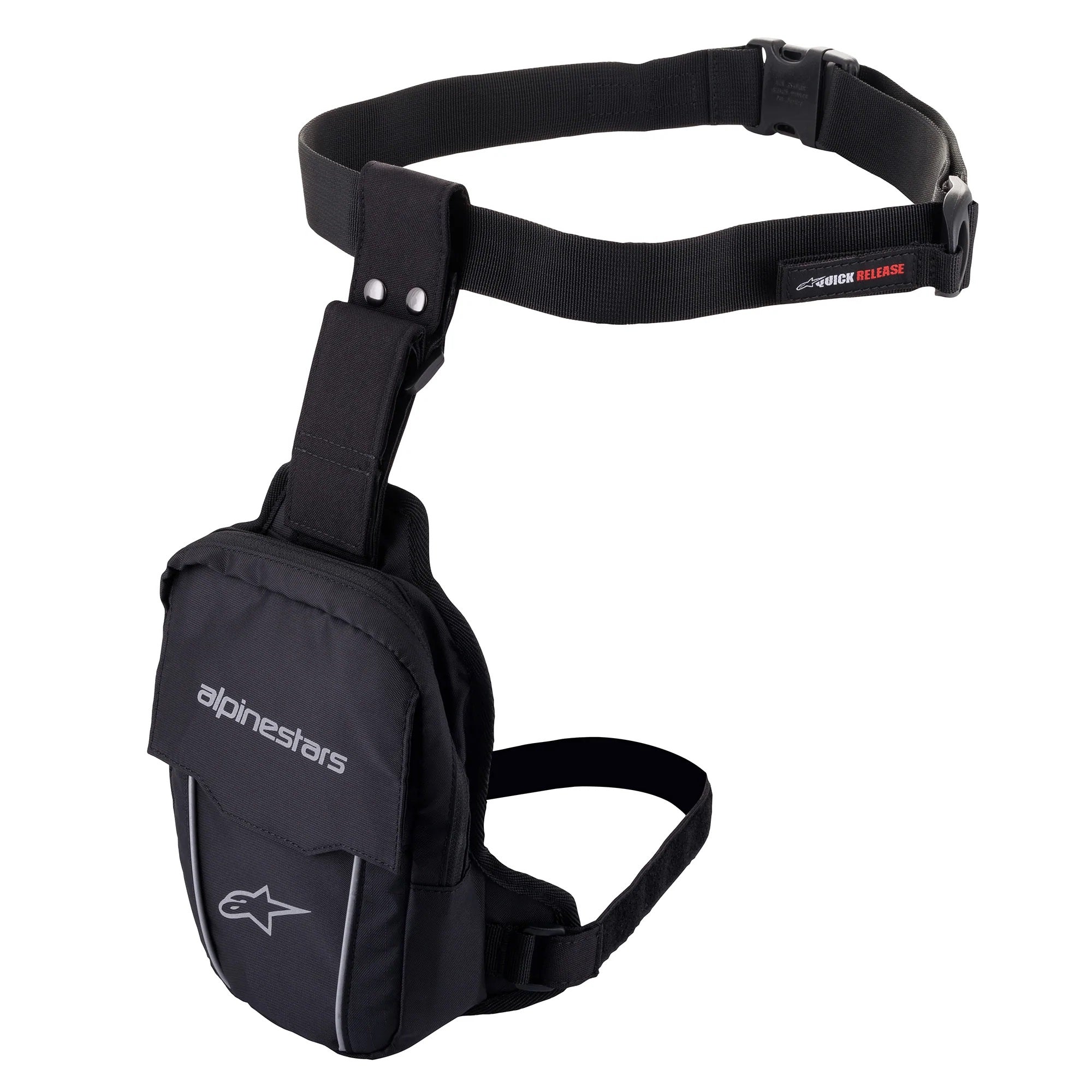 Alpinestars Access Thigh Bag - Black / Black