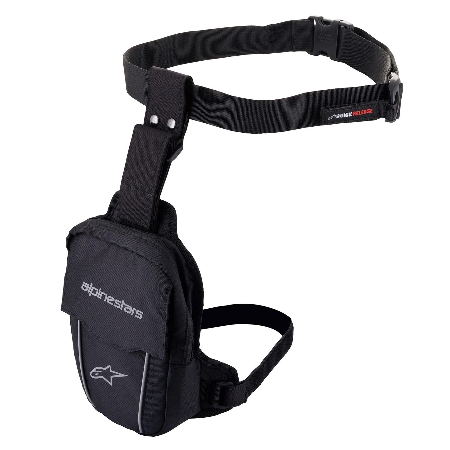 Alpinestars Access Thigh Bag - Black / Black